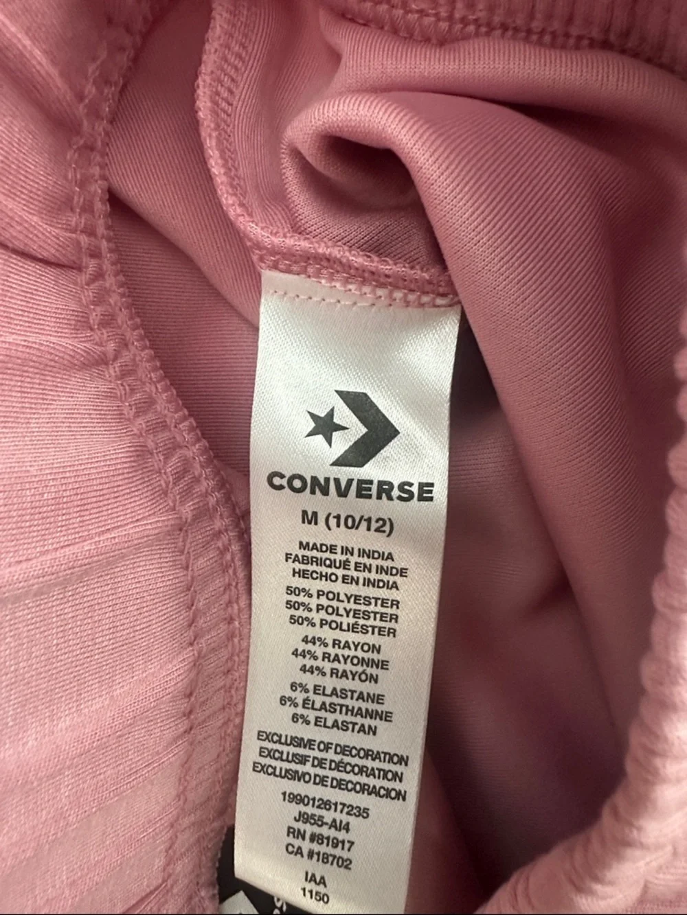 Converse Chuck Taylor All Star Hoodie & Pant Set Youth Size M 10/12